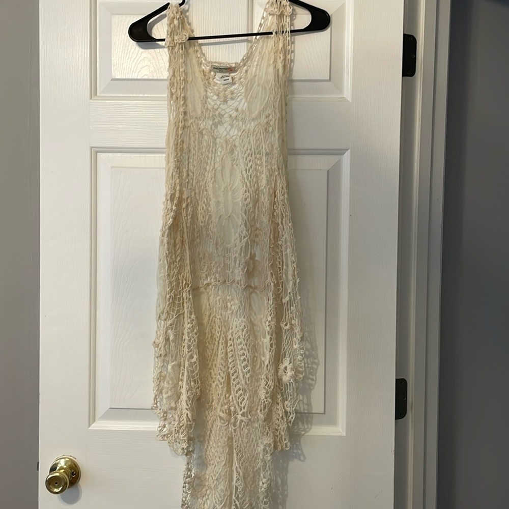 Boho, handknit cardigan